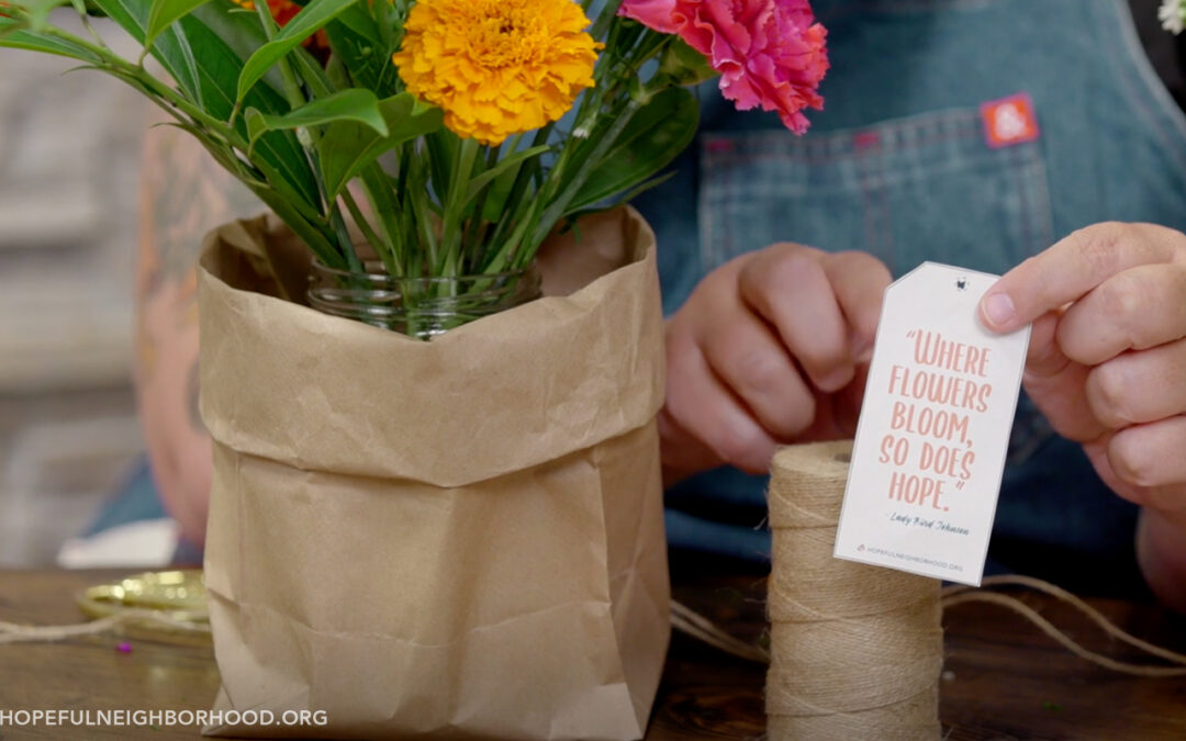 Flower Arranging on a Budget